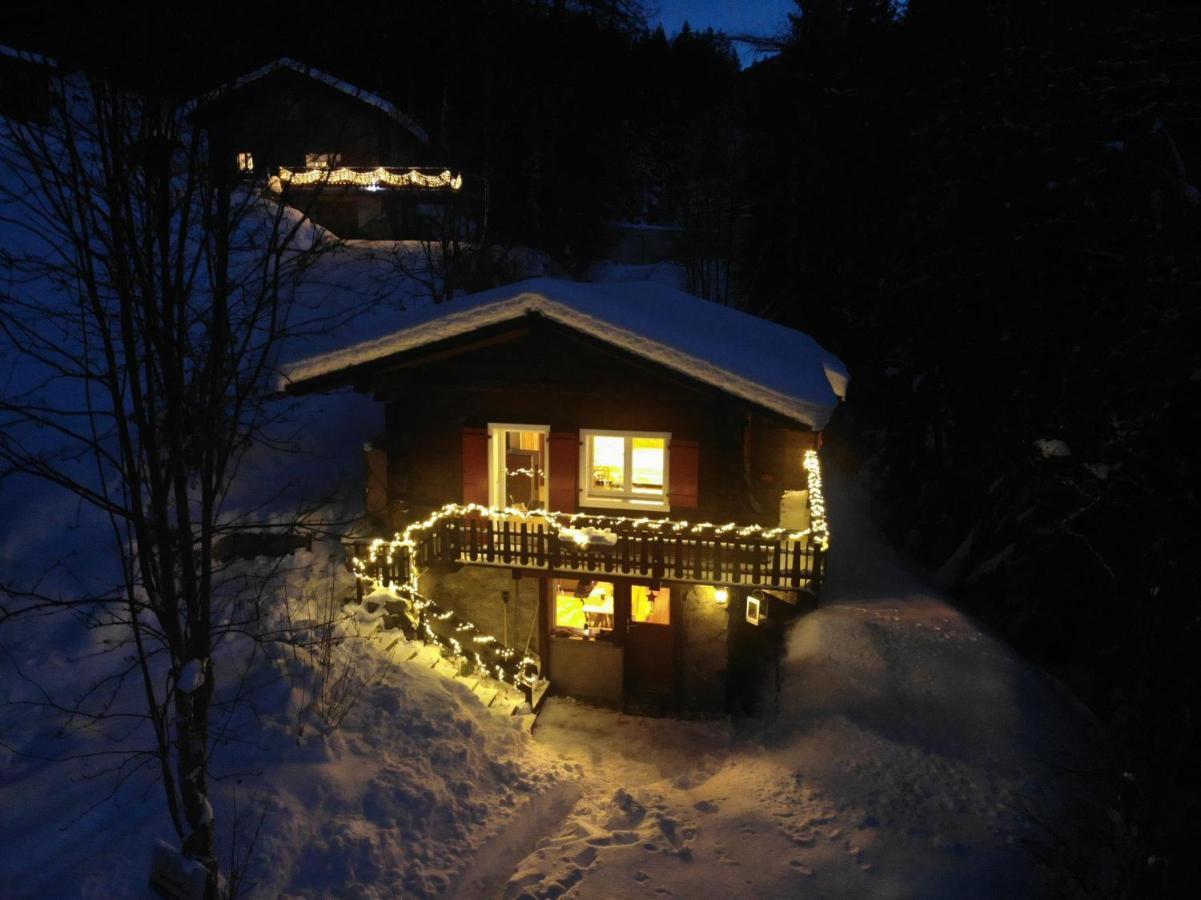 Petit Chalet Rustique Et Bucolique Bovernier Ngoại thất bức ảnh
