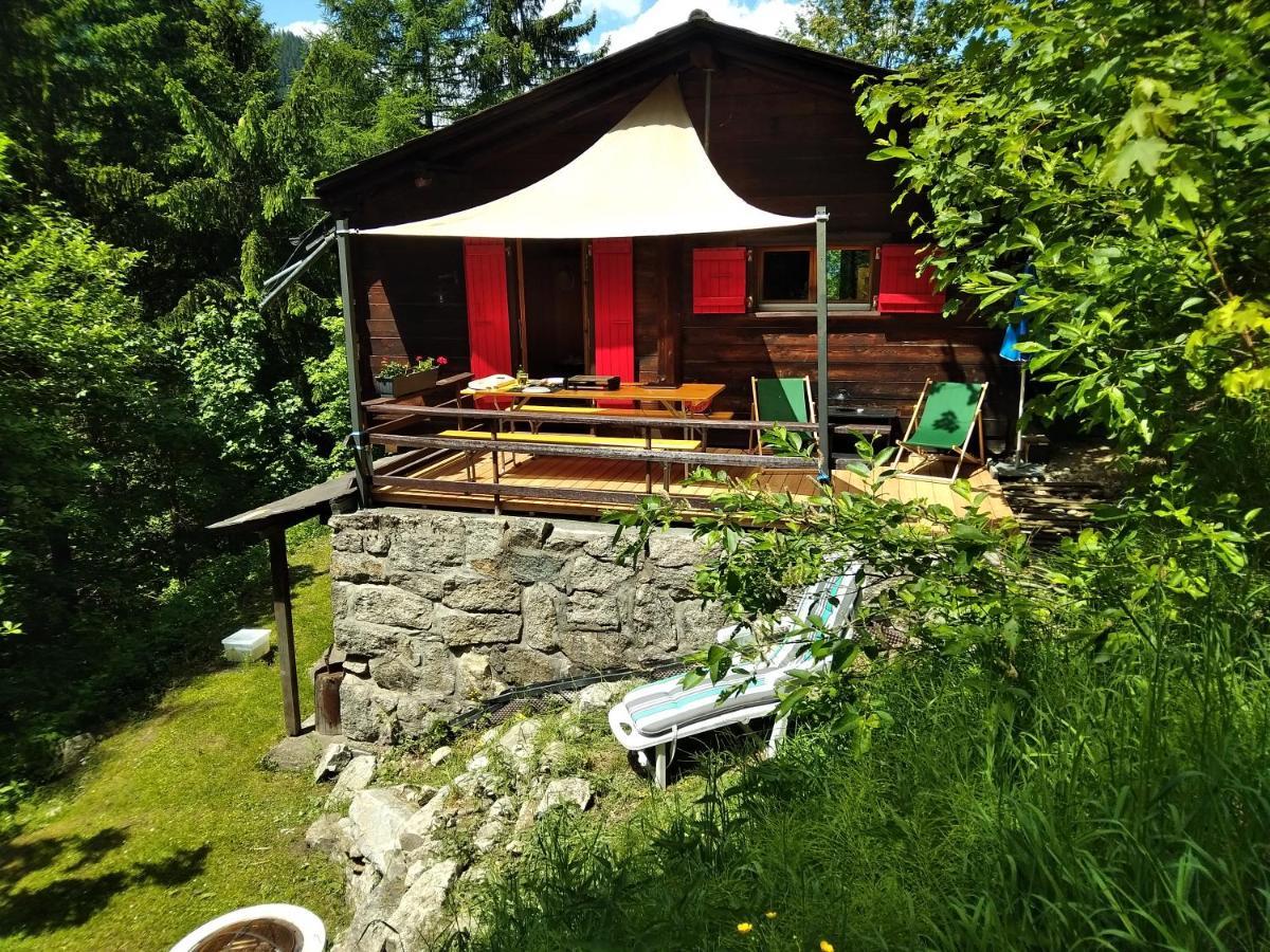 Petit Chalet Rustique Et Bucolique Bovernier Ngoại thất bức ảnh