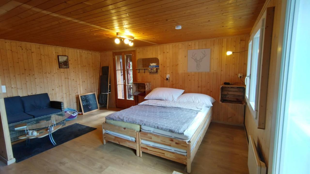 Petit Chalet Rustique Et Bucolique Bovernier Ngoại thất bức ảnh