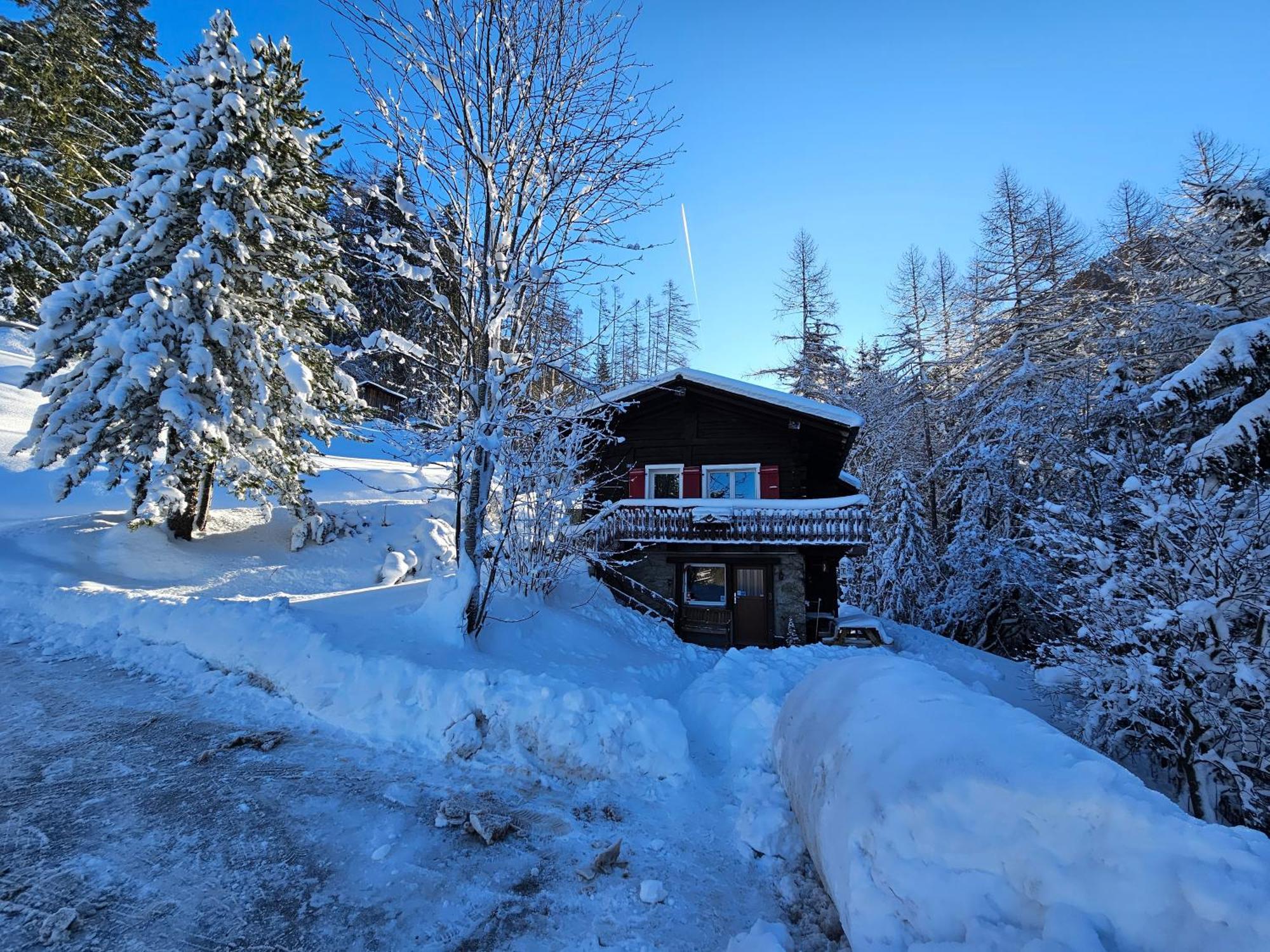 Petit Chalet Rustique Et Bucolique Bovernier Ngoại thất bức ảnh